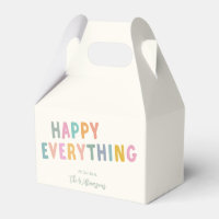 Happy Everything Playful Multicolor Typography Fun