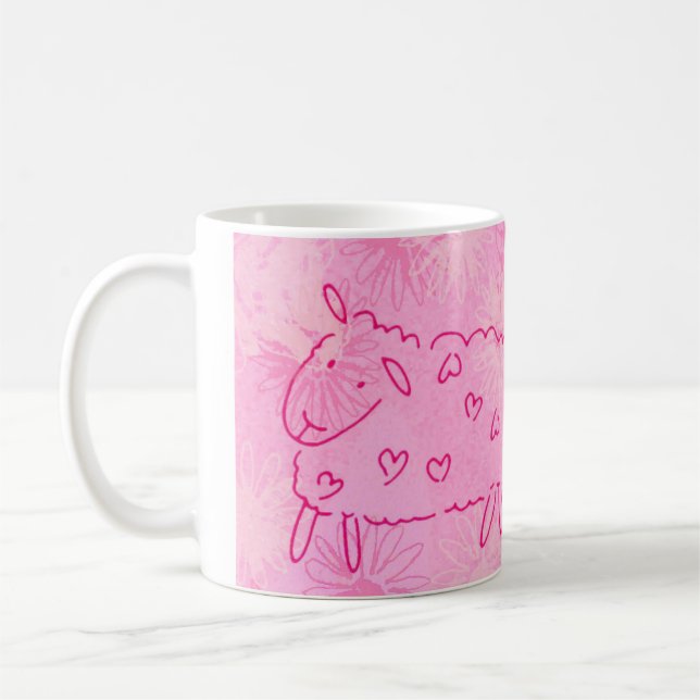 Happy Ewe Coffee Mug (Left)
