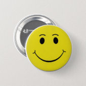 Happy Face Button (Front & Back)
