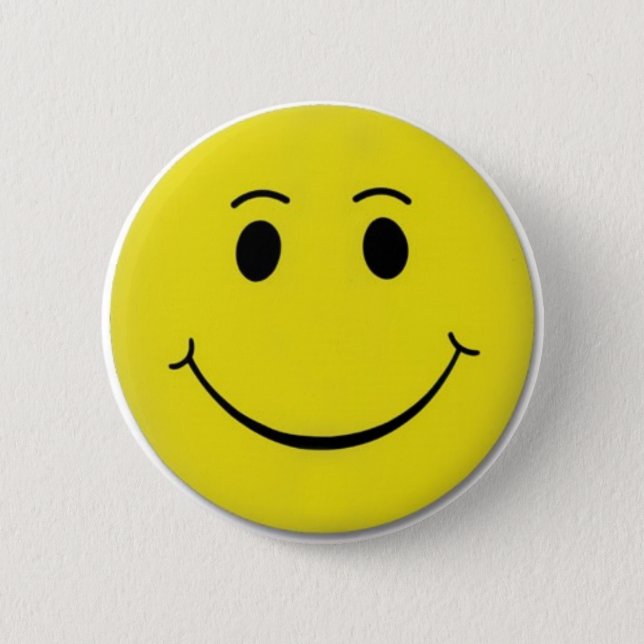 Happy Face Button (Front)