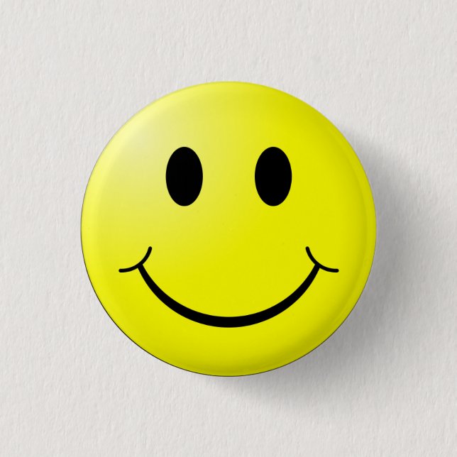 Happy Face Button (Front)
