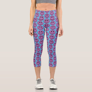 Happy Face Capri Leggings