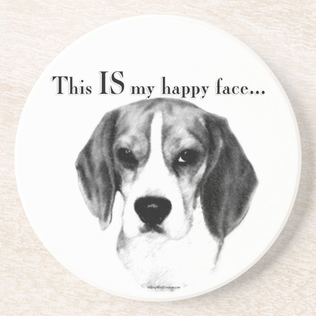 Happy Face Coaster (Front)