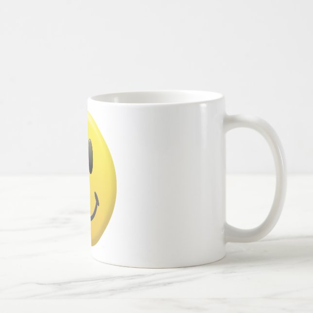 Happy Face Coffee Mug (Right)