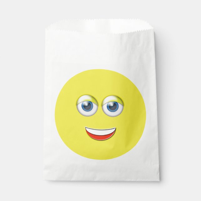 Happy Face Emoji Favour Bag (Front)