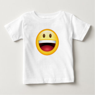 Happy Face Emoticon Baby T-Shirt