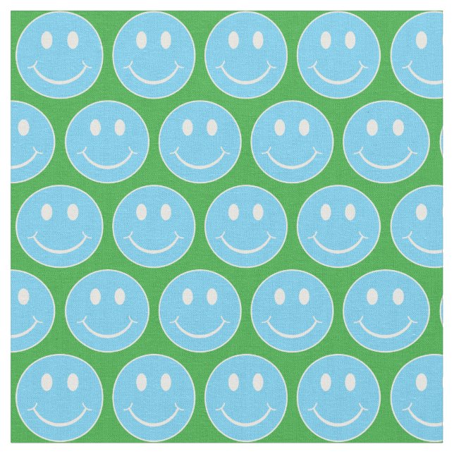 Happy Face Fabric (Close Up)