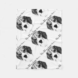 Happy Face Fleece Blanket