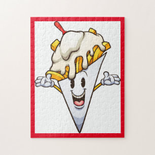 Happy Face Fries Jigsaw Puzzle
