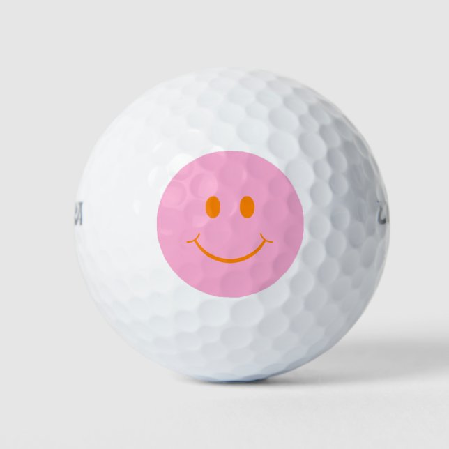 Happy Face Golf Balls (Front)