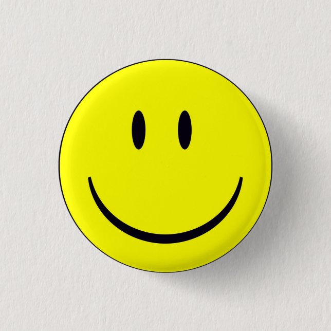 happy-face_happyface 2400-1 3 cm round badge (Front)