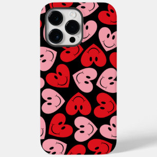Happy Face Heart Case-Mate iPhone 14 Pro Max Case
