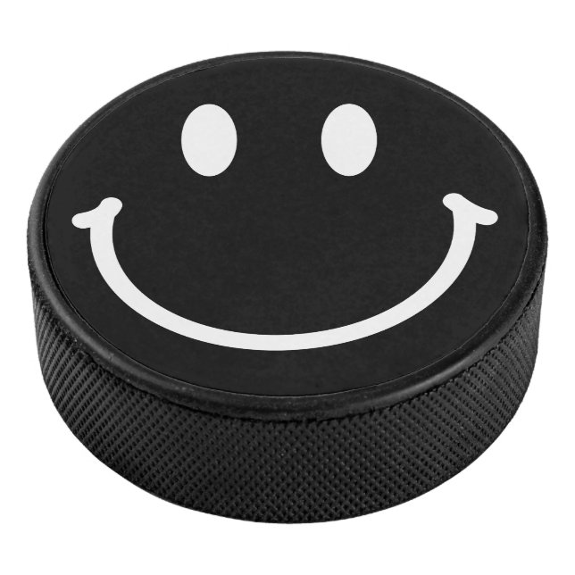 Happy Face Hockey Puck (3/4)