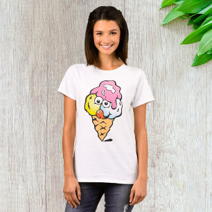 Happy Face Ice Cream T-Shirt