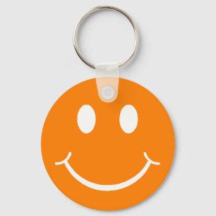 Happy Face Key Ring