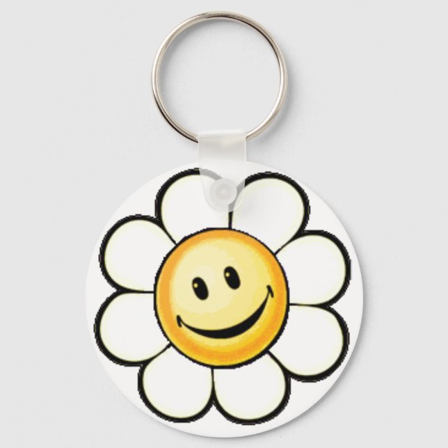 Happy Face Key Ring (Front)