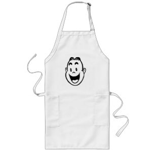HAPPY FACE LONG APRON
