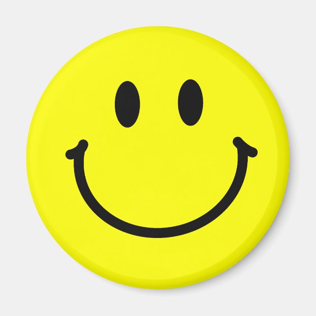 Happy Face Magnet (Front)