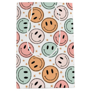 Happy Face  Medium Gift Bag