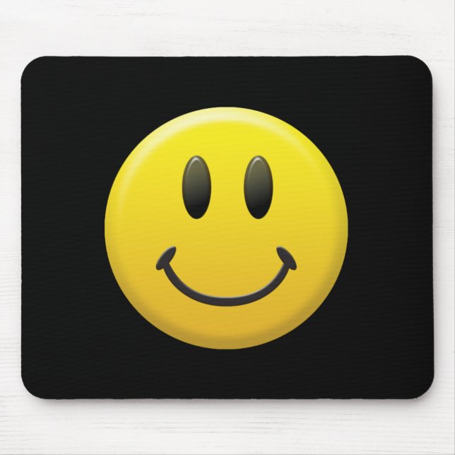 Happy Face Mouse Pad (Front)