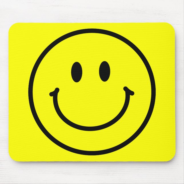 Happy Face Mousepad (Front)