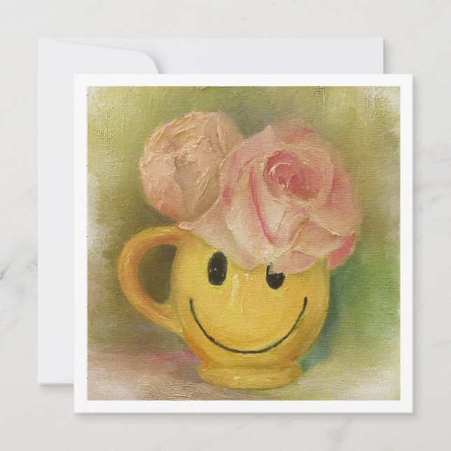 Happy Face Mug Card (Front)