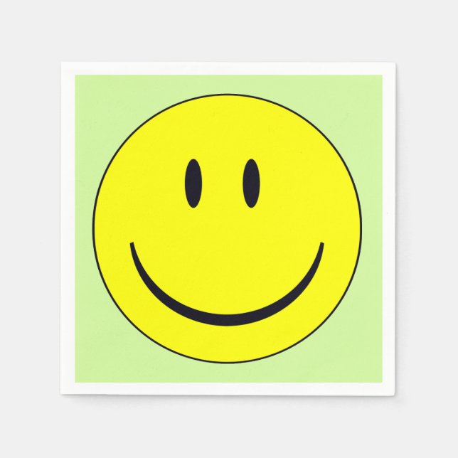 Happy Face Napkin (Front)
