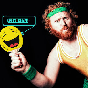 Happy Face Ping Pong Paddle (Male)