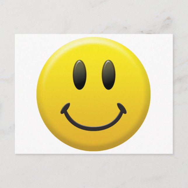 Happy Face Postcard (Front)