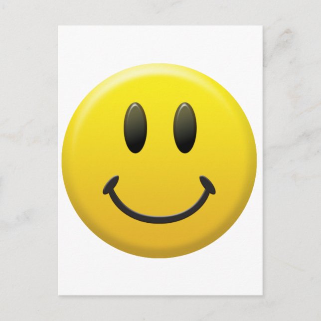 Happy Face Postcard (Front)