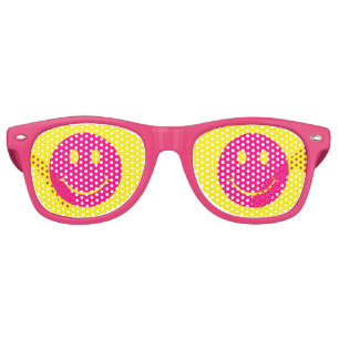Happy Face Retro Sunglasses