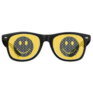 Happy Face Retro Sunglasses