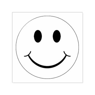 Happy Face Self-inking Stamp