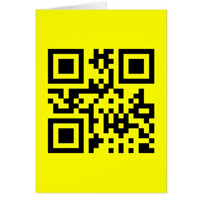 ☺ Happy Face Smiling Emoji -- QR Code (Front)