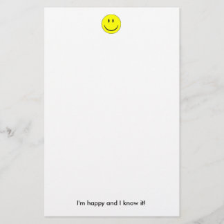 Happy Face Stationary Stationery