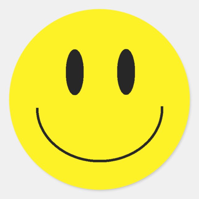 "Happy Face" Stickers (Front)