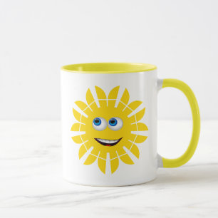HAPPY FACE SUN MUG