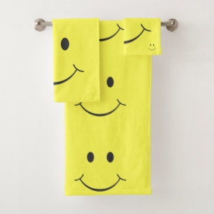 Happy Face Towel Set