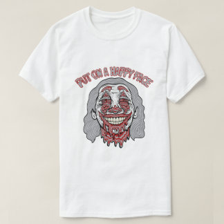Happy Face Villain Tee – Smiling with a Dark Side
