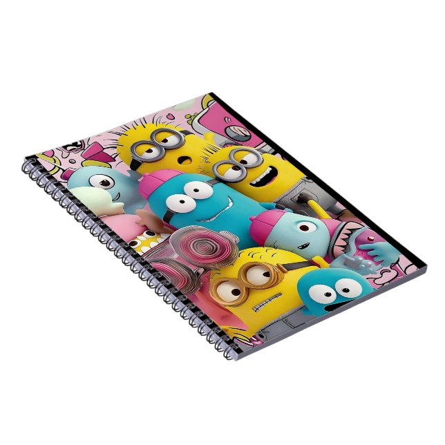 Happy faces carrying a wonderful smile notebook (Right Side)