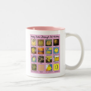happy faces through art history mug