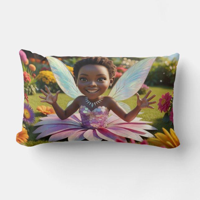 Happy Fairy  Lumbar Cushion (Front)