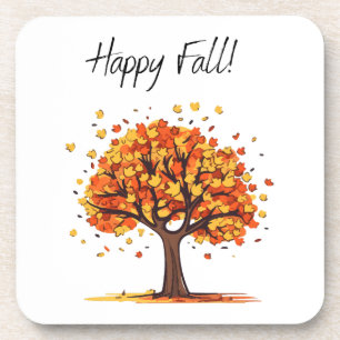 Happy Fall! Coaster