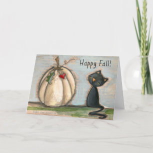 Happy Fall - Greeting Card
