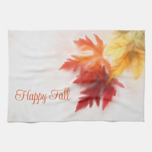 Happy Fall Kitchen Towels