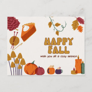 Happy Fall Postcard