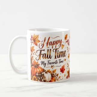 Happy Fall Time – My Favourite Time | Cosy Mug