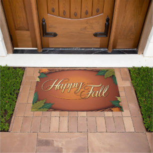 Happy Fall Welcome Mat