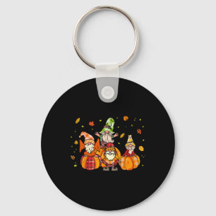Happy Fall Yall Buffalo Pumpkin Autumn Gnomes Fal Key Ring