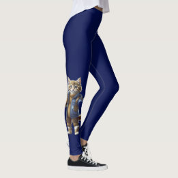 Happy Fall Ya'll Cat leggings
